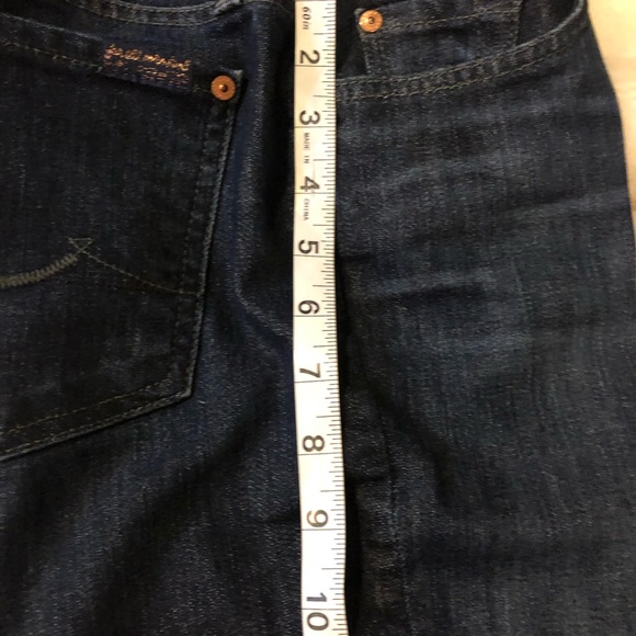 7 for all mankind gwenevere dark women’s jeans - Picture 3 of 12